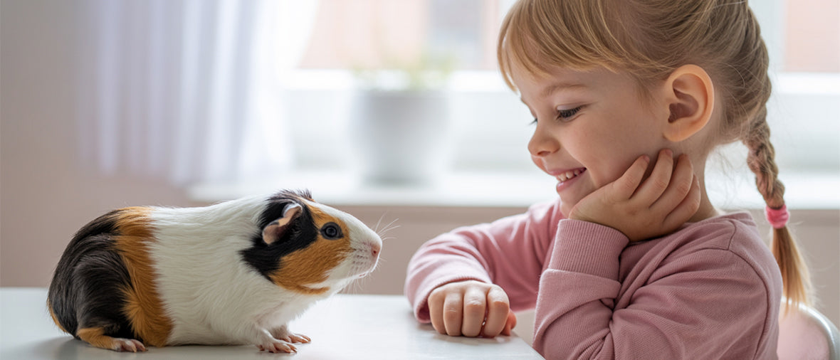 The joy and responsibility of owning a guinea pig