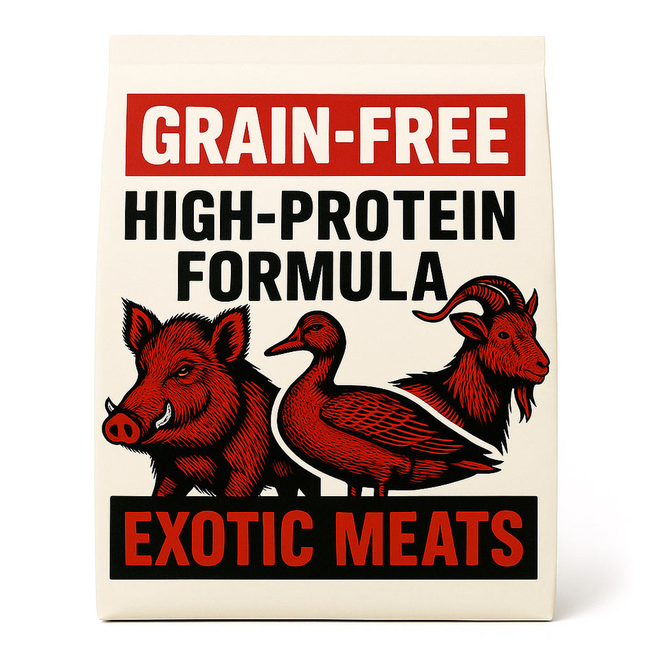 Tug Tribe Grain-Free High-Protein Food (Exotic Meats Formula)
