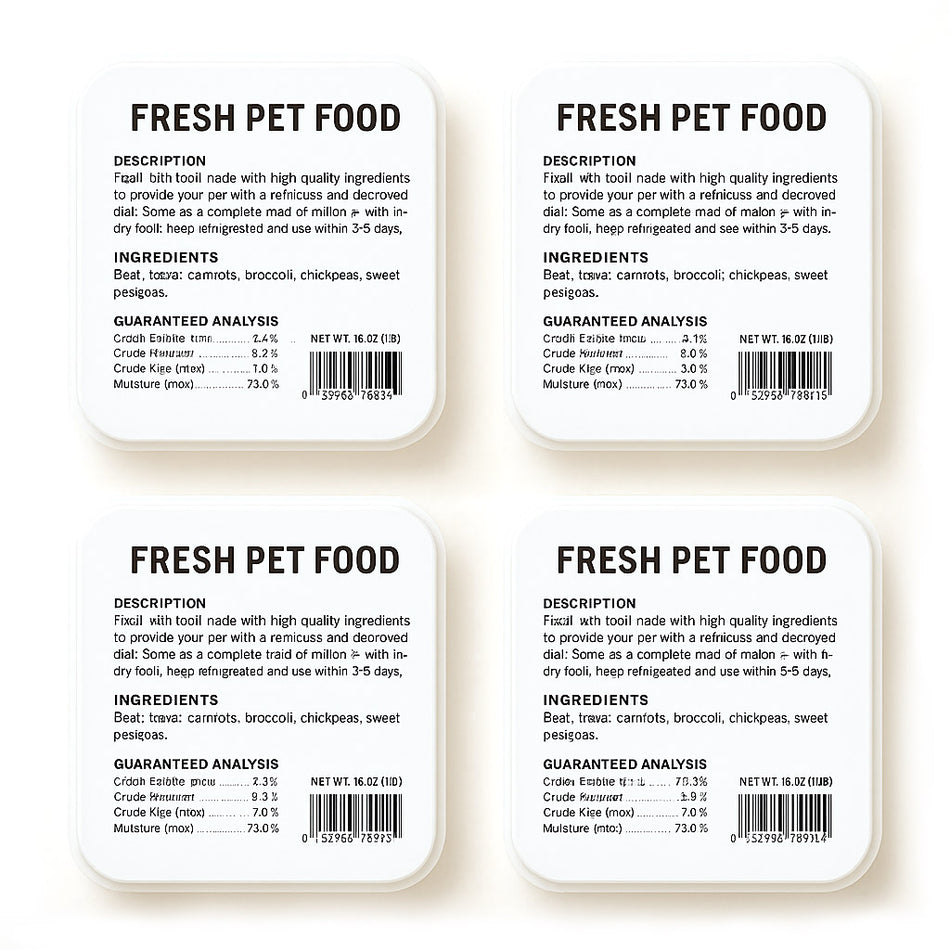 Pawtropolis Fresh Pet Food Variety Pack