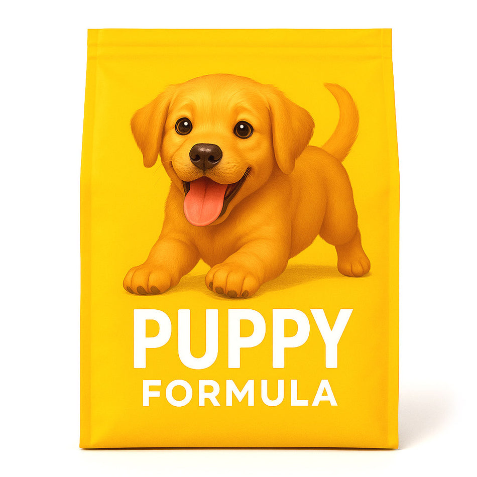 Hop Nibble Puppy Formula Dry Food Bag