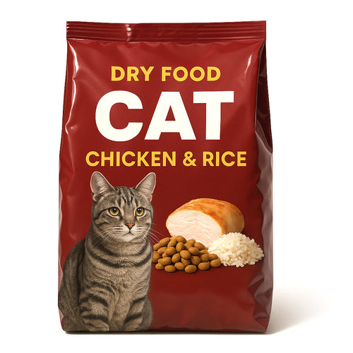 Hop Nibble Complete & Balanced Dry Cat Food (Chicken & Rice)