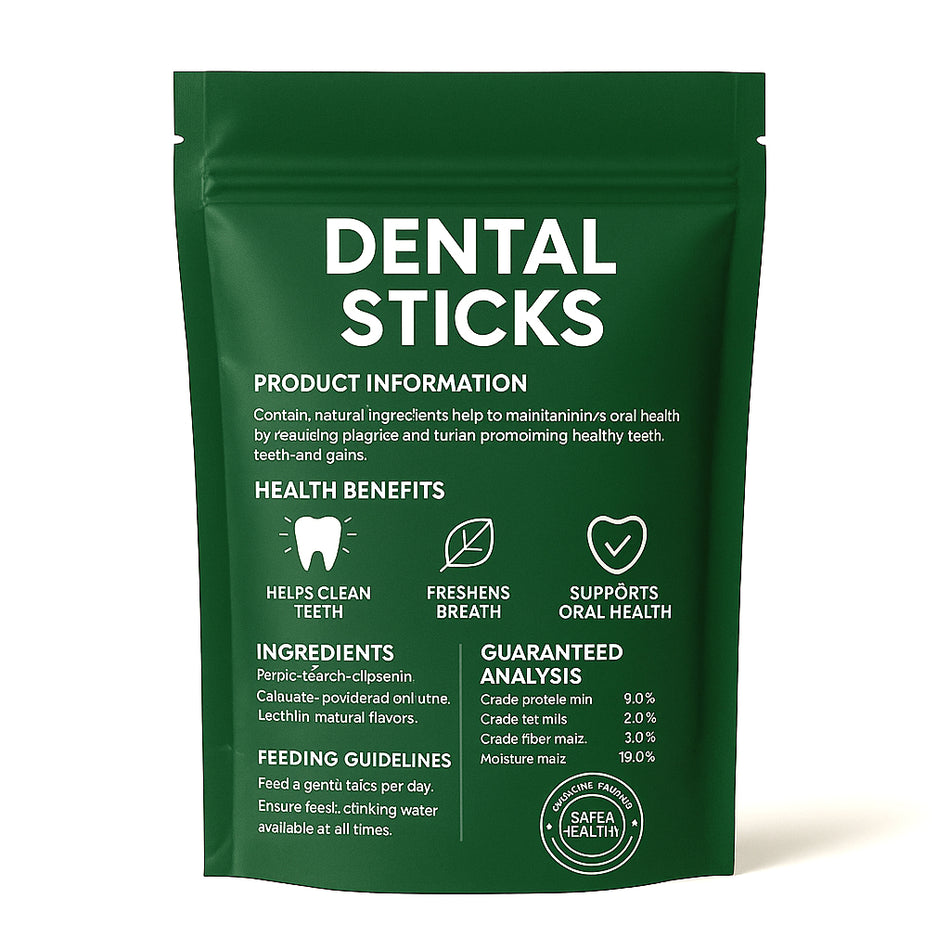 Feather Beak Dental Sticks for Dogs (Chewy Treats)