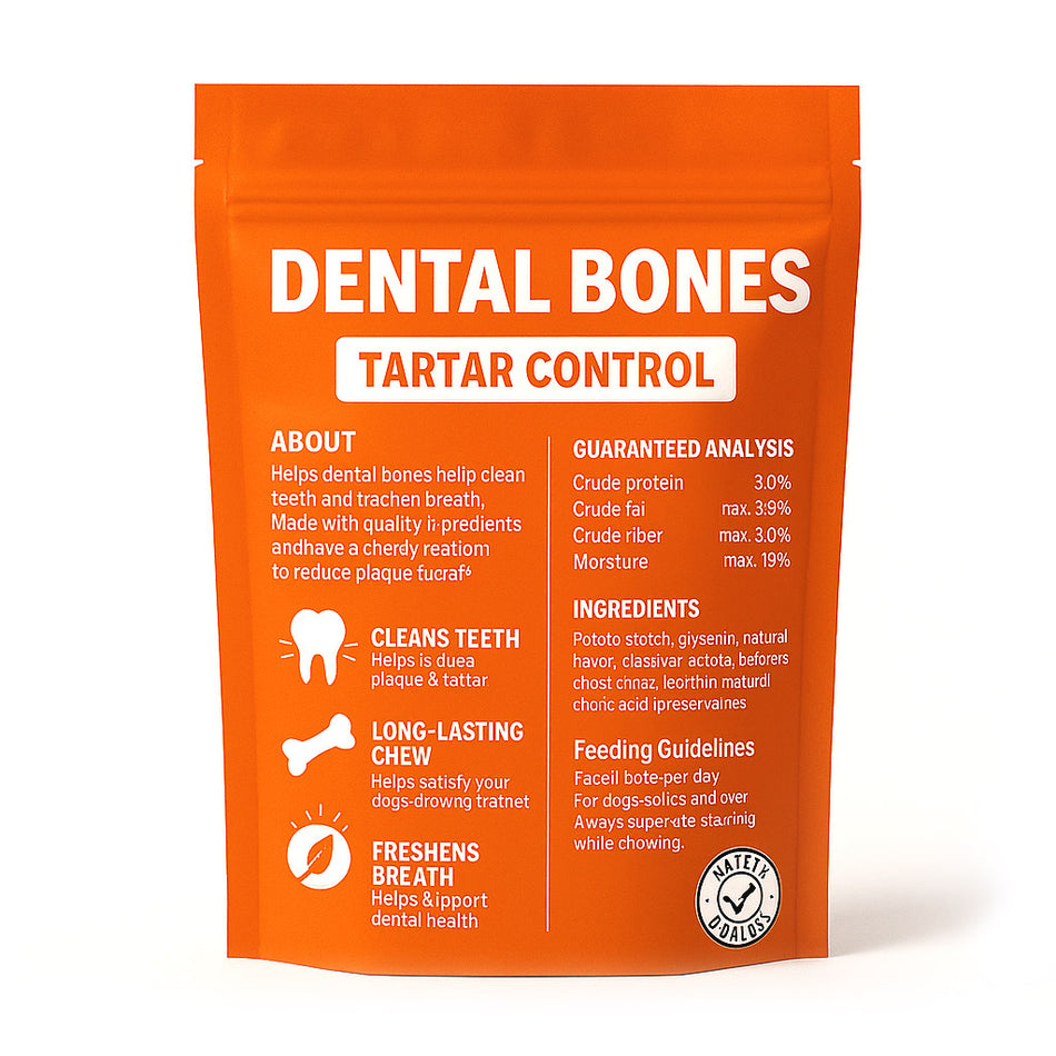 Fintasy Bites Dental Bones for Dogs (Tartar Control)