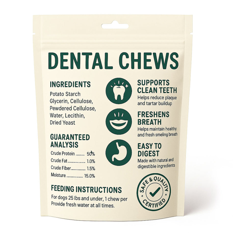 Glow Tank Dental Chews for Small Dogs
