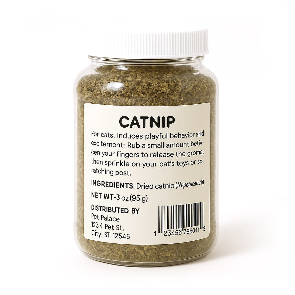 Pawtropolis Premium Dried Catnip Jar