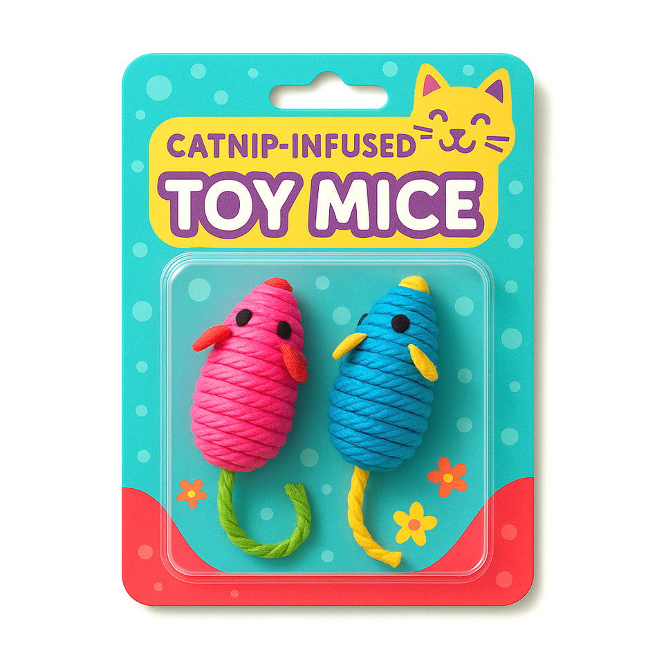 Scenthound Catnip-Infused Toy Mice