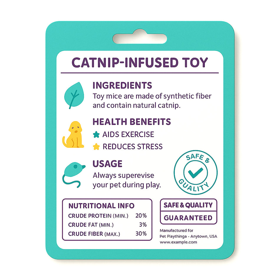 Scenthound Catnip-Infused Toy Mice