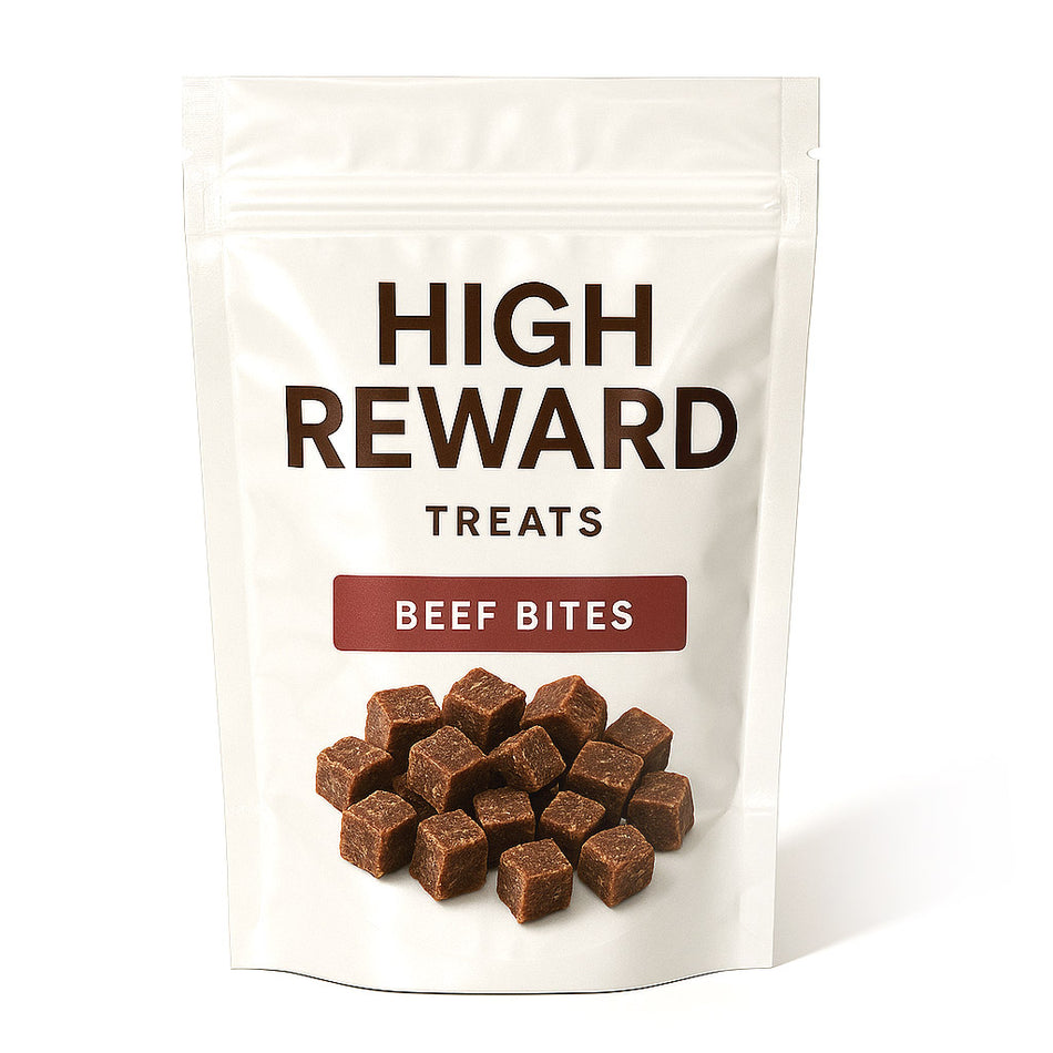 Tug Tribe High Reward Training Treats (Beef Bites)