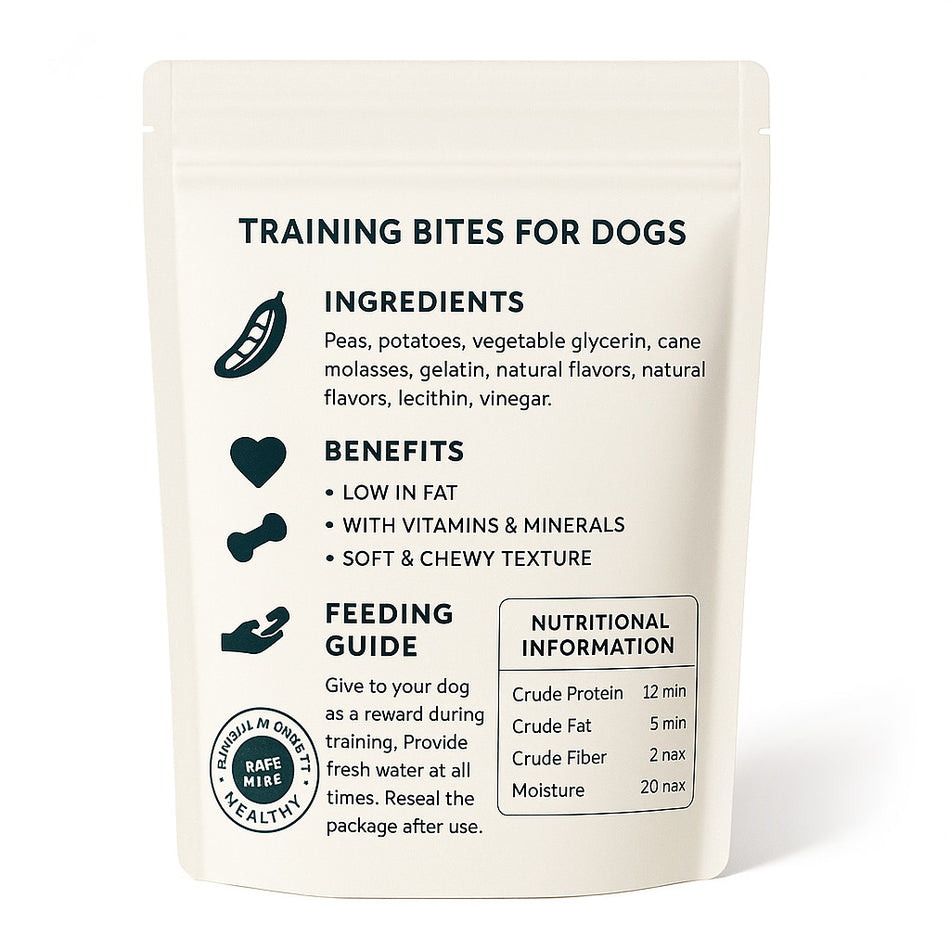 Pawtropolis Multi-Flavor Training Treats Pack for Dogs