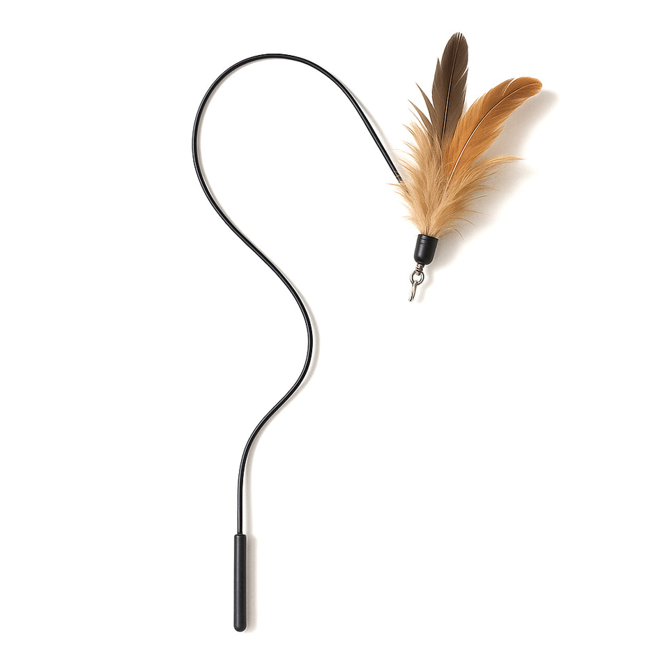 WhiskerFuel Feather Wand Cat Toy