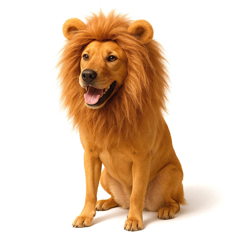 WhiskerFuel Eco-Friendly Pet Lion Wig