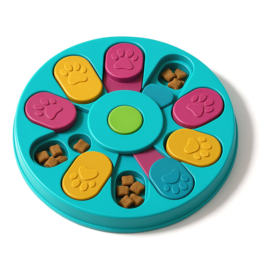 Pawtropolis Interactive Puzzle Pet Toy / Food Dispenser