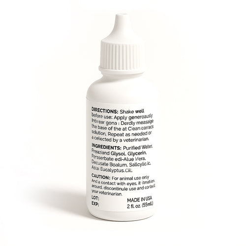 Glow Tank Ear Cleaning Drops for Pets