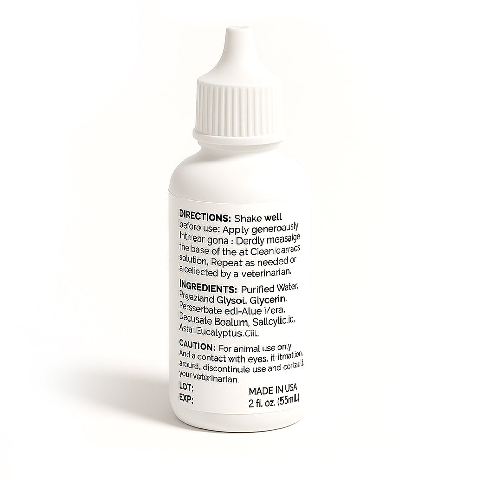 Glow Tank Ear Cleaning Drops for Pets