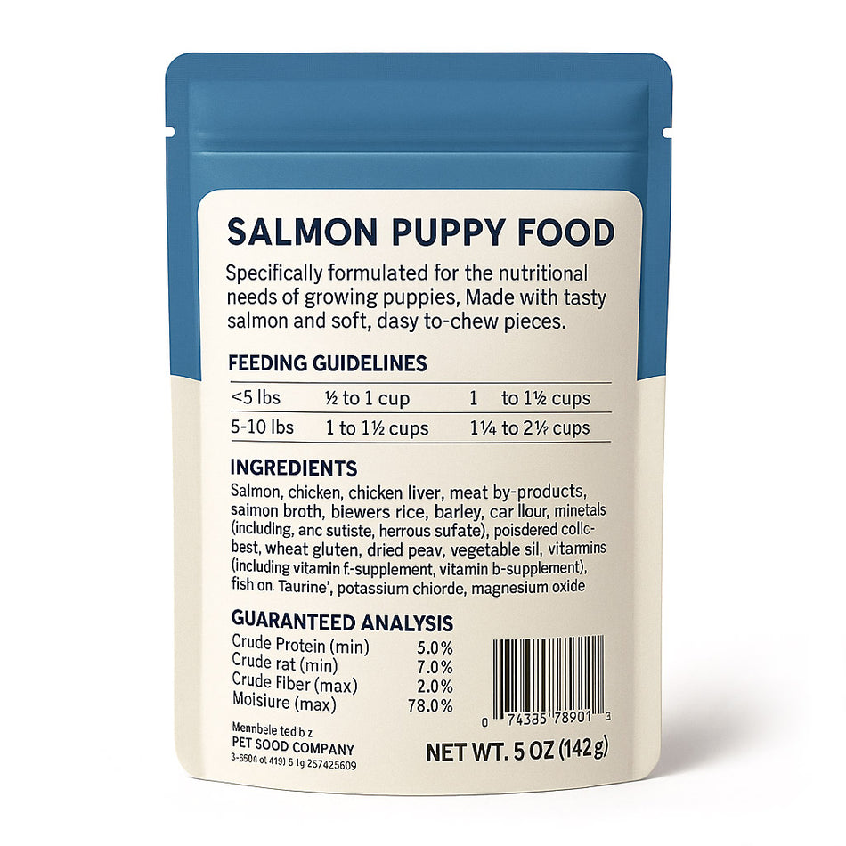 Glow Tank Salmon Wet Food for Puppies