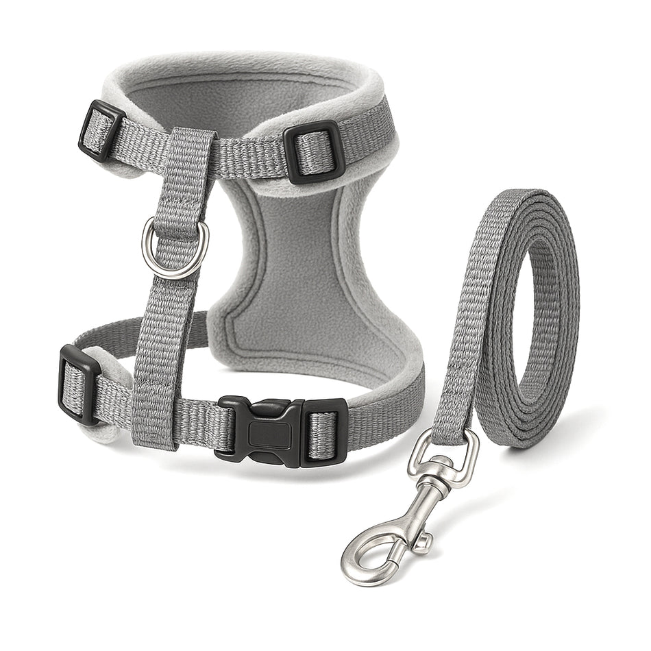 Tug Tribe Adjustable Dog Harness and Leash Set