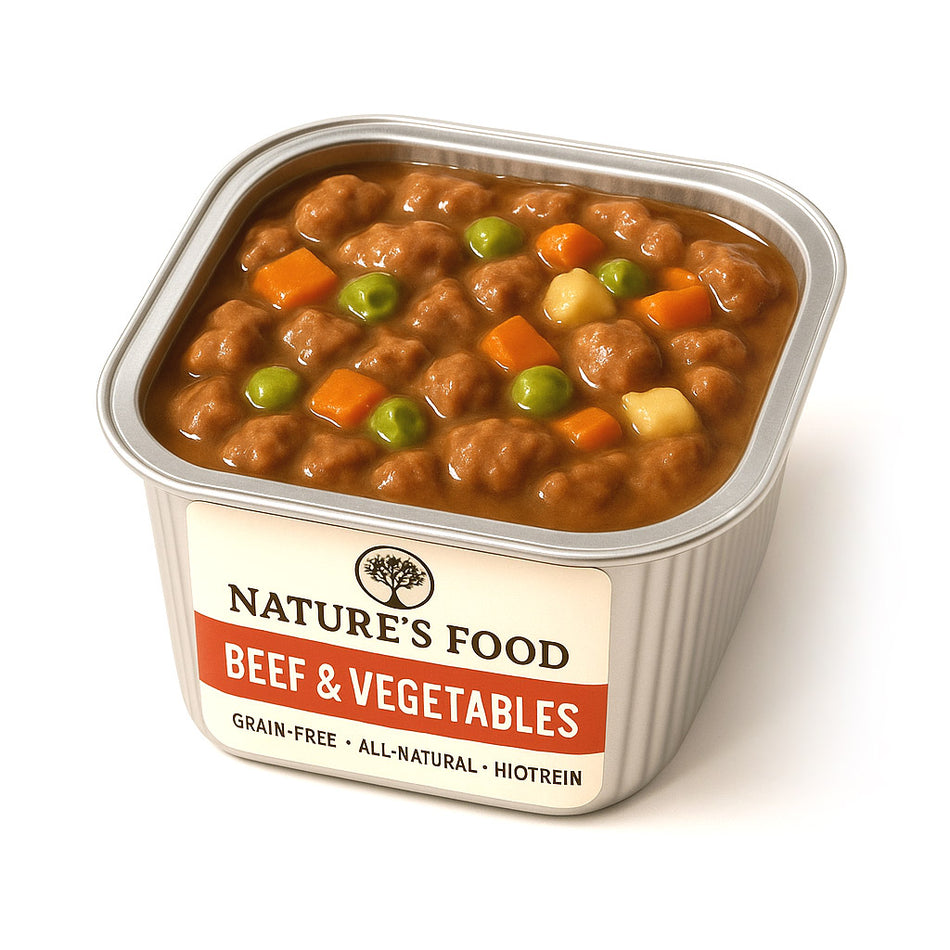 Hop Nibble Nature's Food Wet Food (Beef & Vegetables)